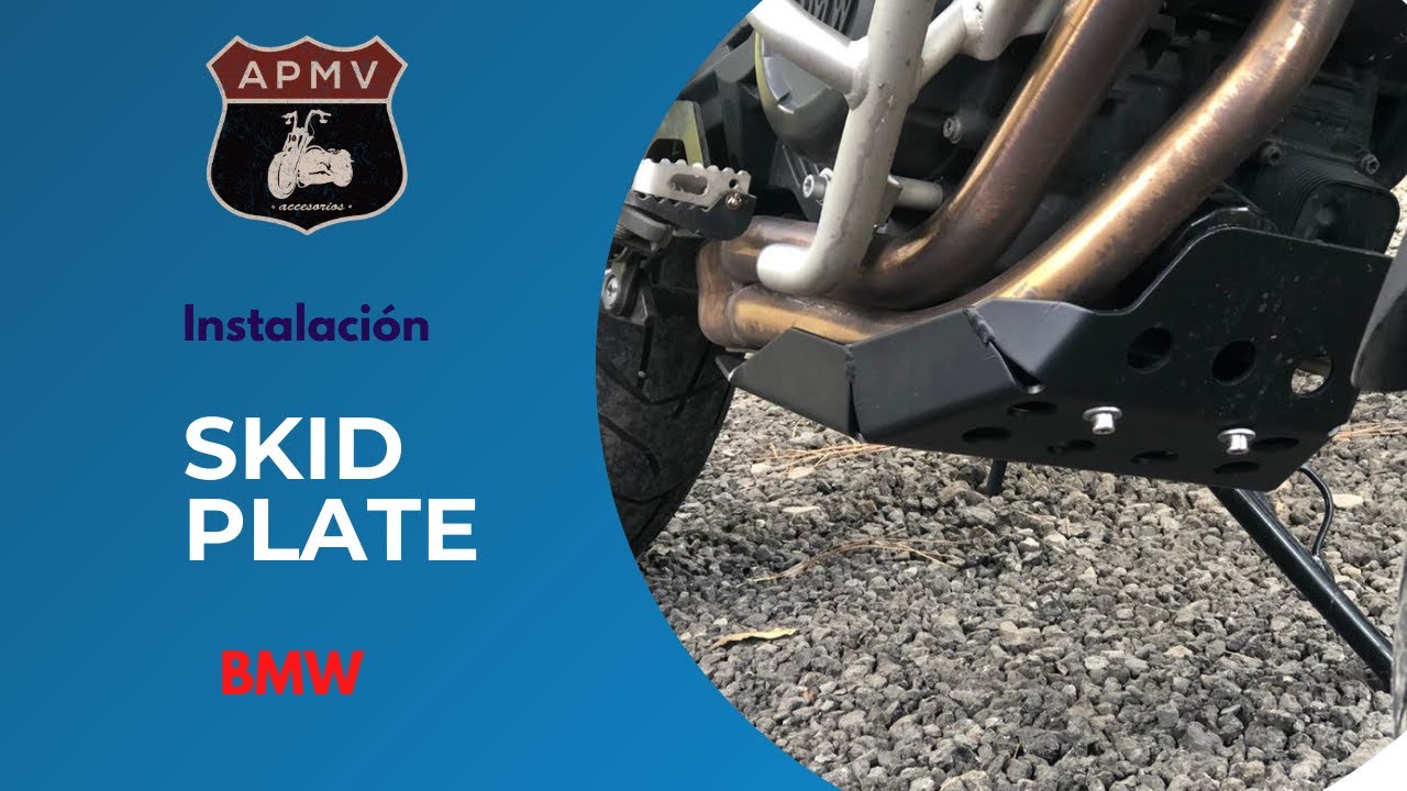 Instalación de Skid Plate para BMW Modelos GS