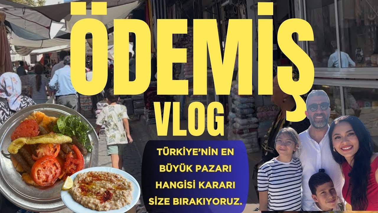 Ödemiş Gezi Rehberi: Pazarı, Meşhur Köftesi ve Gölcük Gölü Vlog