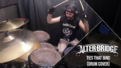 Alter Bridge - Ties That Bind (Drum Cover) Marcus Riolo Drummer