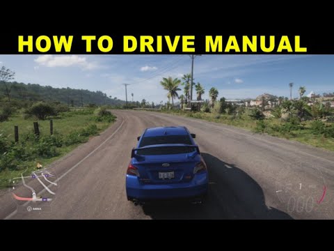 How to Drive Manual Transmission Forza Horizon 5 Tutorial