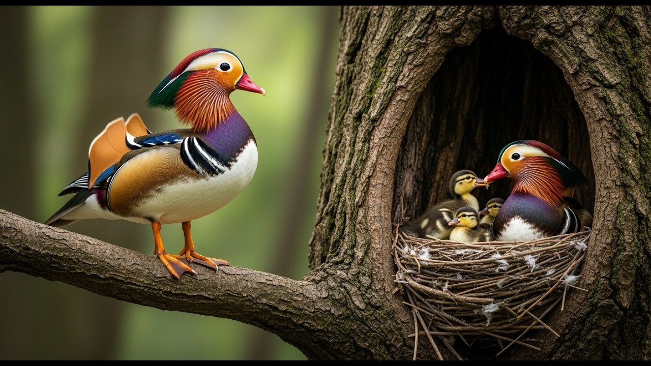 Born in Beauty, Raised in Danger | The Mandarin Duck Life Story