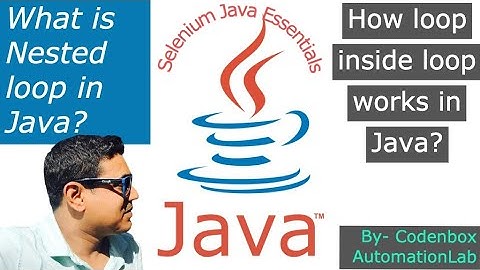 Java Loops-Part3: What is Nested Loop in Java? How does loop within loop work?