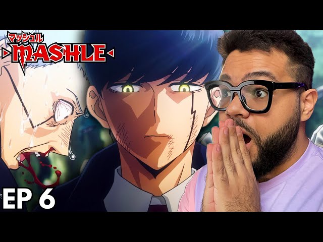 MASHLE EP. 06 🇧🇷 [REACT ANIME] 