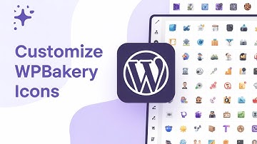 How to add icon in wpbakery wordpress website
