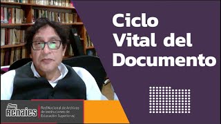 La RENAIES A.C. Cápsula: Ciclo Vital del Documento.