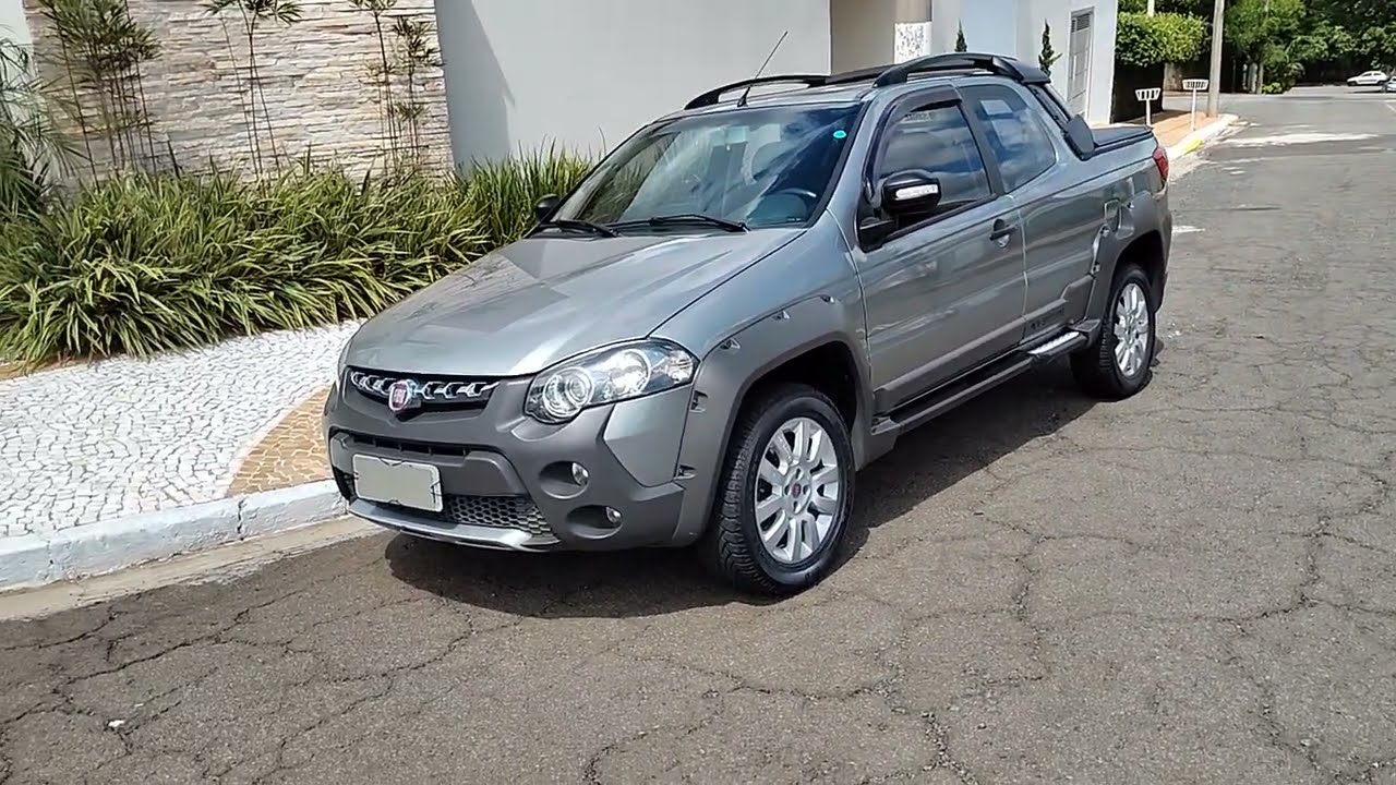 Fiat Strada Adventure 2014 Cabine Dupla 3 Portas (19)99725-5962 com Val