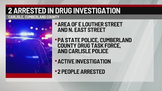 Two arrested in Cumberland County drug investigation