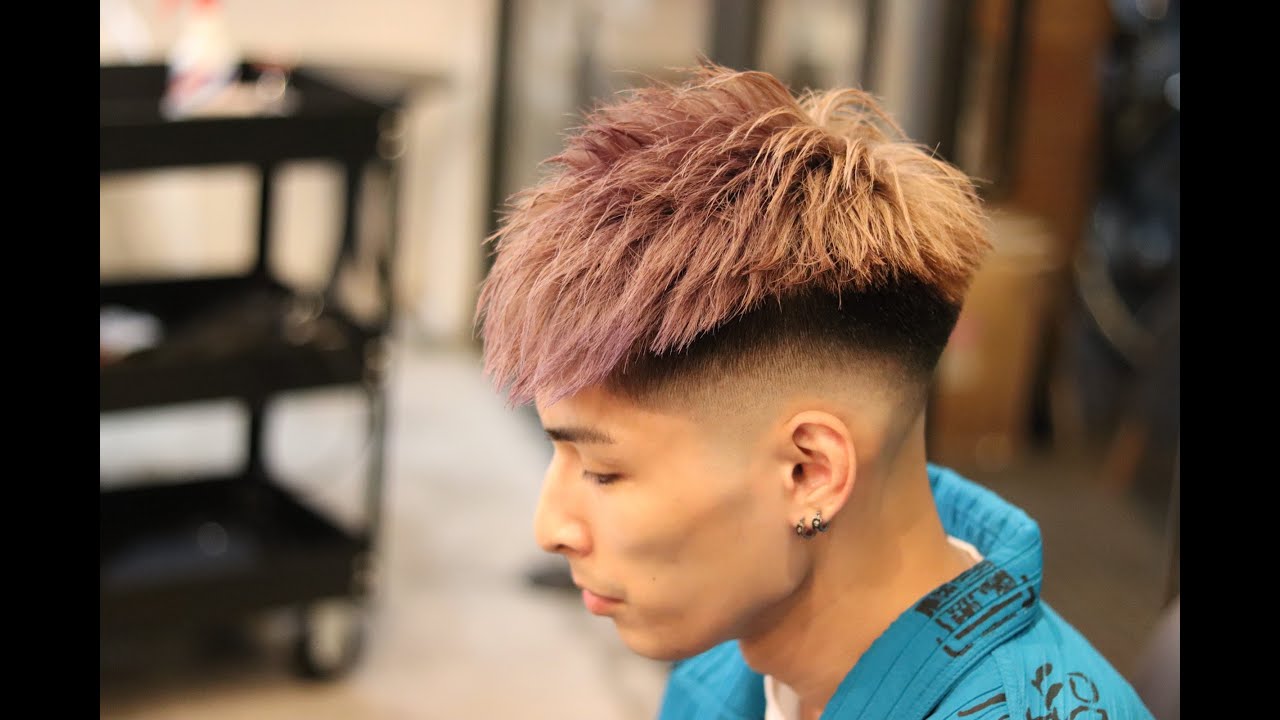 スケーターにおすすめ バーバーが作るストリートスタイル ツイストパーマとフェードカットのミックスバーバースタイル モテる男の髪型 Youtube