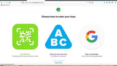 Signing Up As A Student - ClassDojo Parent Tutorial