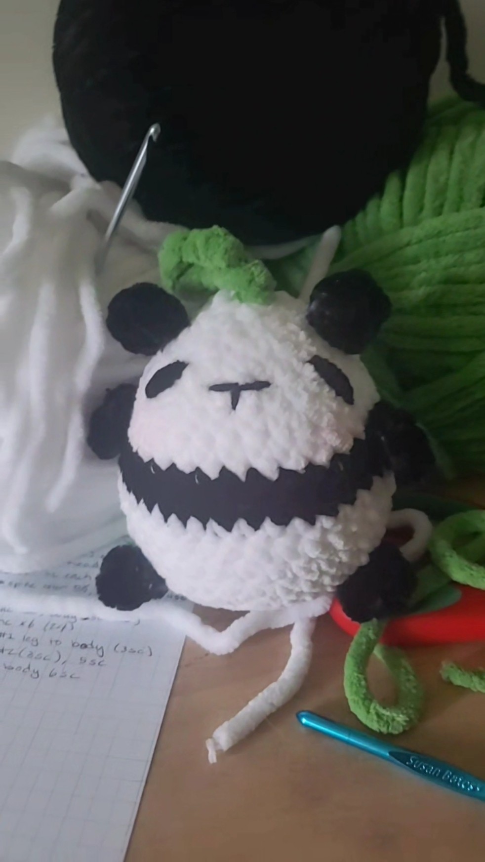 love her sm 💕🐼 #crochet #amigurumi #crochetideas - YouTube