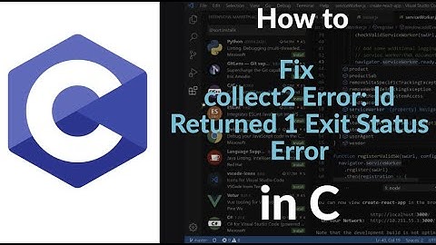 Fix collect2 Error: ld Returned 1 Exit Status in C | Understand and Solve GCC Linker Errors Easily