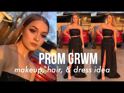 makeup ideas for prom black dress