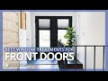 What Are the Best Window Treatments for a Front Door?