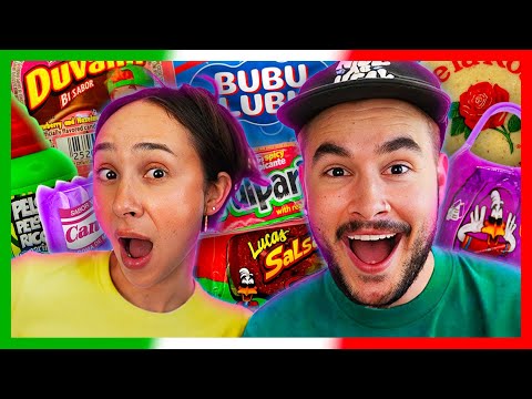 FRANNY AND I TRY MEXICAN SNACKS