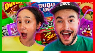FRANNY AND I TRY MEXICAN SNACKS