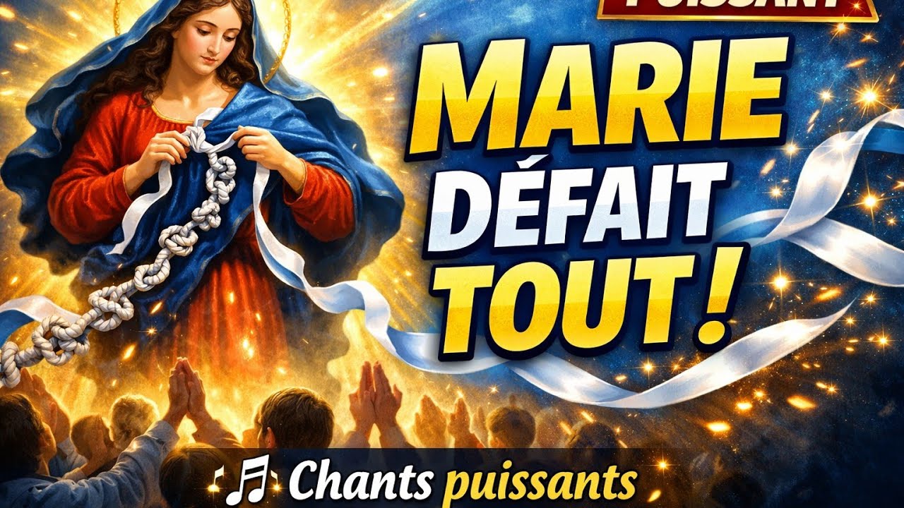 Chants puissants de délivrance à Marie qui défait les Nœuds