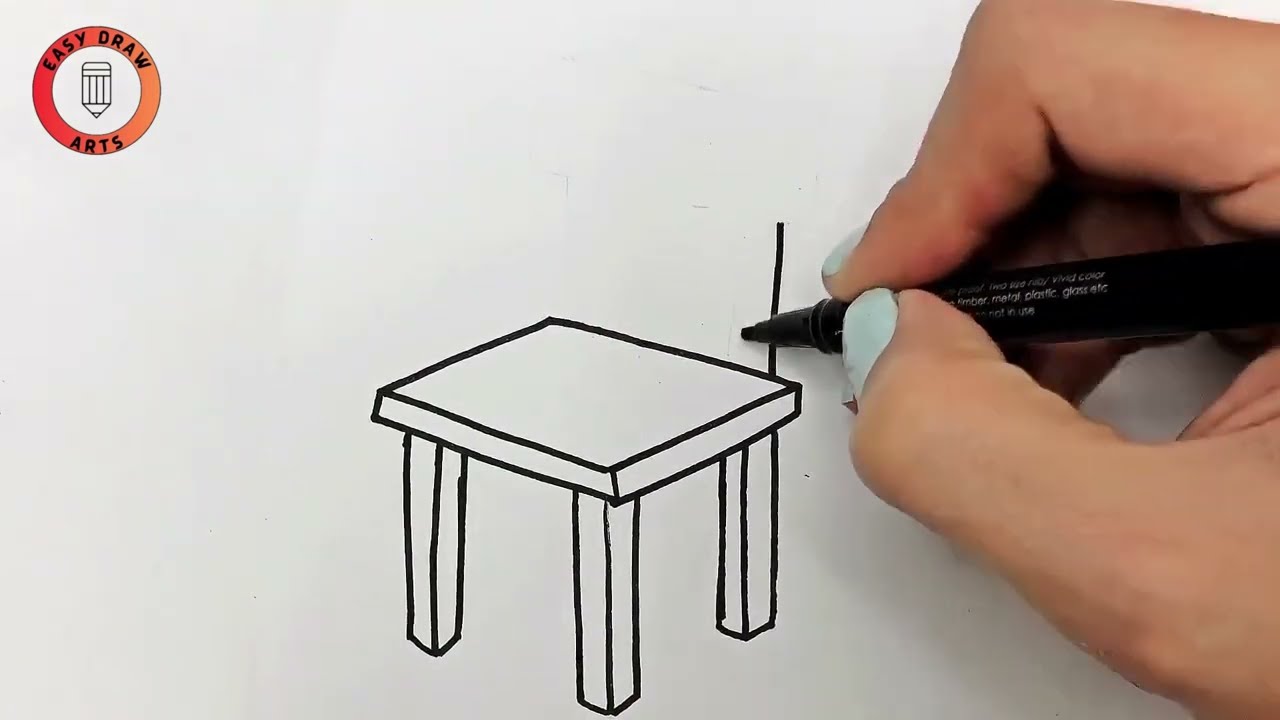 Unbelievable! Draw a Chair Using Just the Number '111'!