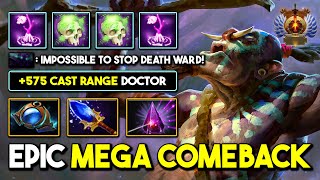 EPIC MEGACREEP COMEBACK Hard Support Witch Doctor +575 Max Cast Range Brutal Pure Damage Death Ward