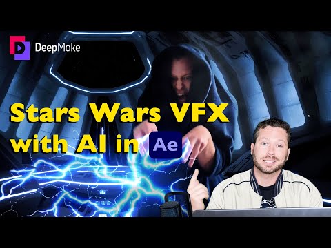 How to Create Star Wars Force Lightning Using AI Plugin in After Effects