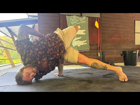 BBoy Mikito teaching the Shaft Show how to Break Dance Again