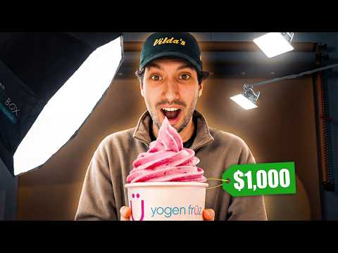 I made a $1,000 Froyo Commercial