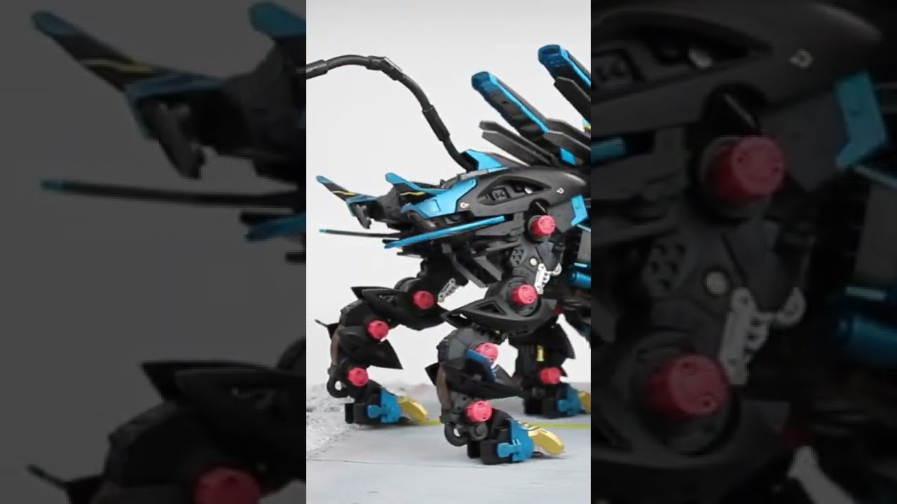 ゾイド】HMMライガーゼロパンツァー組み立て【ZOIDS LIGER ZERO
