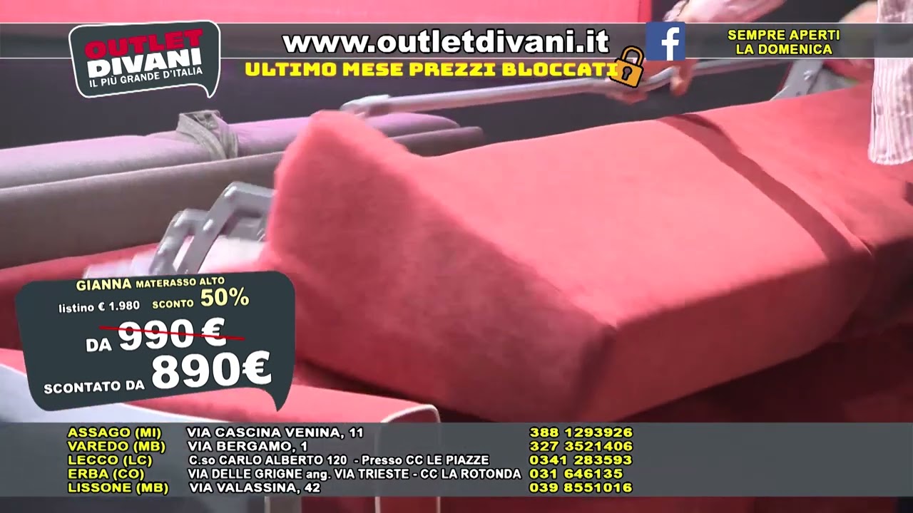 Outlet Divani - Offerte di aprile 2022 - promo 2
