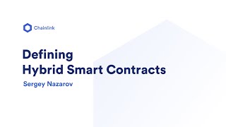 Defining Hybrid Smart Contracts