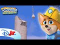 Let's Build with Demolition with Pupstruction Construction! 🐶🛠️  | @disneyjr