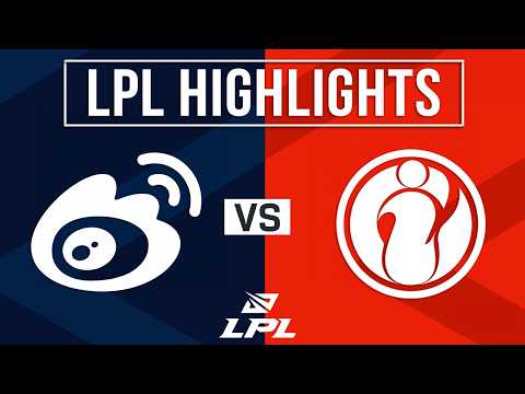 WBG vs IG Highlights ALL GAMES | LPL 2026 Split 2 | Weibo Gaming vs Invictus Gaming