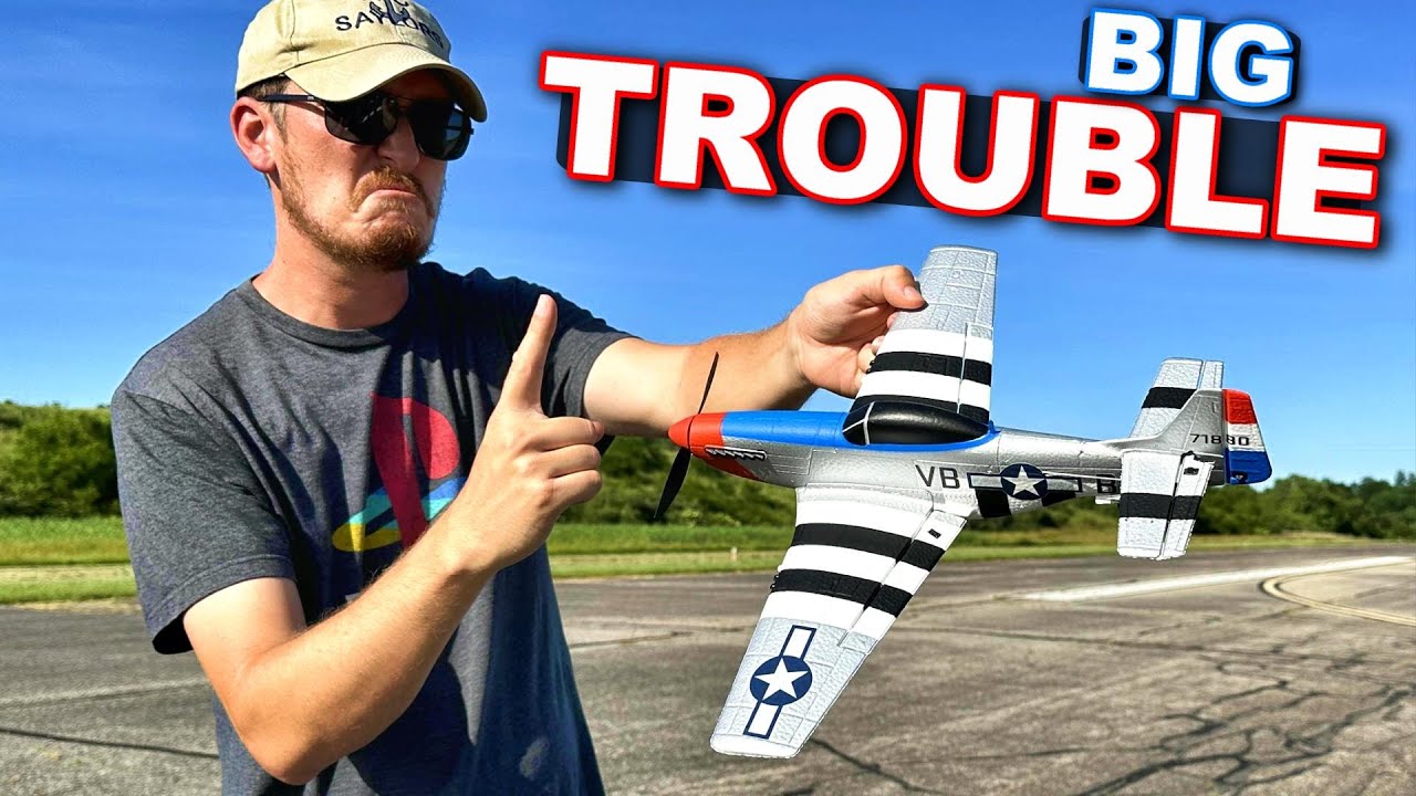 Someone is in BIG TROUBLE with these RC mini Warbirds!!!