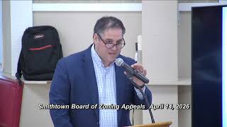 Board of Zoning Appeals Meeting 4/14/2026