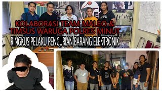 PURA-PURA GILA, TSK Curanik diringkus TEAM MALEO Berkolaborasi dengan TIMSUS WARUGA POLRES MINUT