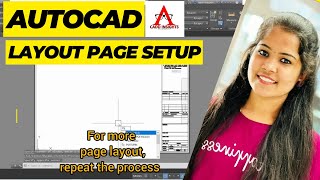 HOW TO SETUP A LAYOUT PAGE FOR YOUR DRAWINGS