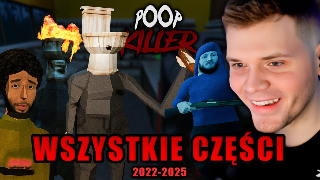 GUCIO vs POOP KILLER WSZYSTKIE CZĘŚCI [2022-2025]