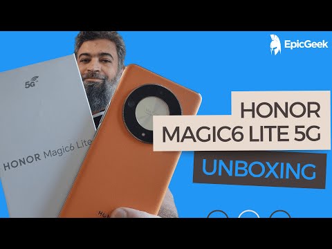 Vem abrir a caixa do HONOR Magic6 Lite comigo! 📱 | Unboxing