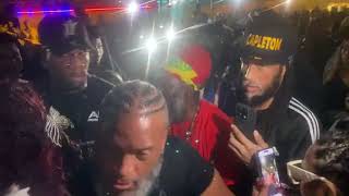 CAPLETON THE FIREMAN HAVE TO RUN OFF STAGE
