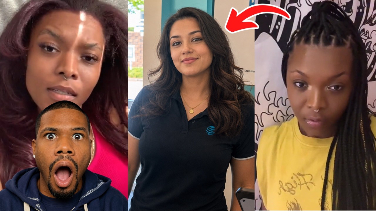 Woman Confronts A Employee At AT&T For Adding A Phone To Her Line & Running Up Her Phone Bill