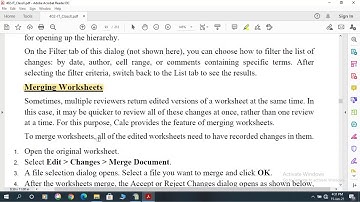 Unit-2 Session-3 Share And Review a Spreadsheet