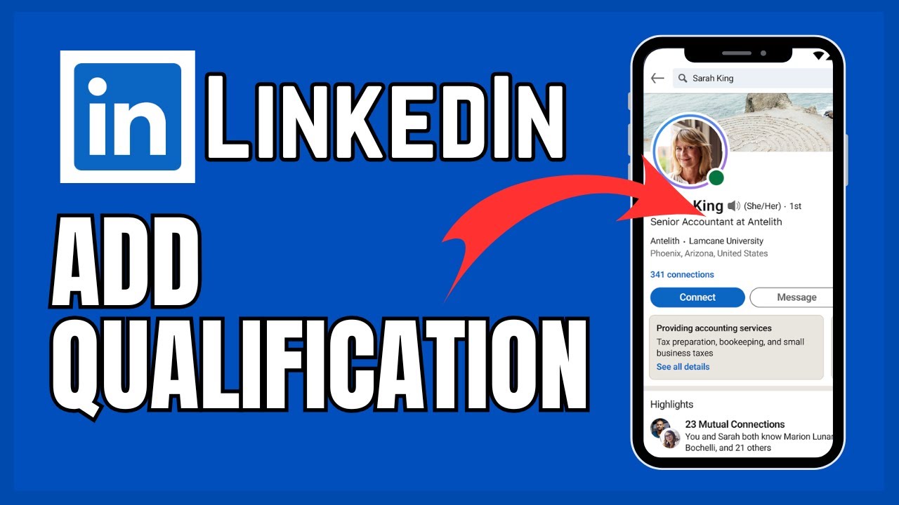 How to Add Qualification on LinkedIn 2024?