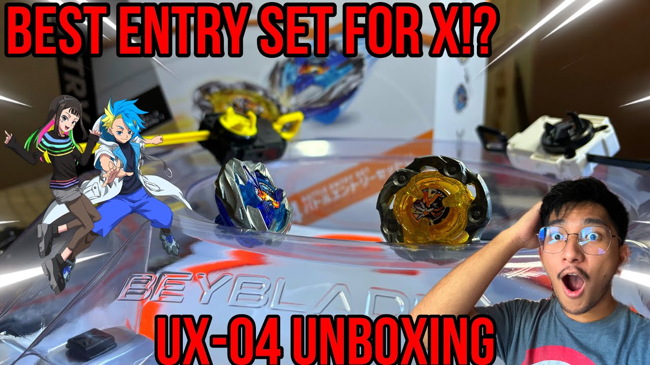 BEST ENTRY SET?! Beyblade X UX-04 Battle Entry Set UNBOXING