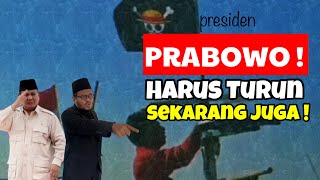 Gj 132 Raising The One Piece Flag And The Peoples Threats To Overthrow Prabowo