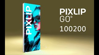 PIXLIP GO LIGHTBOX 100×200 cm - technische Aufbauanleitung
