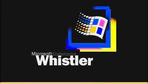 Microsoft Whistler Startup and Shutdown in G Major 21