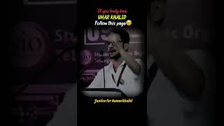 Justice for Umar Khalid 🇮🇳 #justice #umarkhalid #politics #speech ...