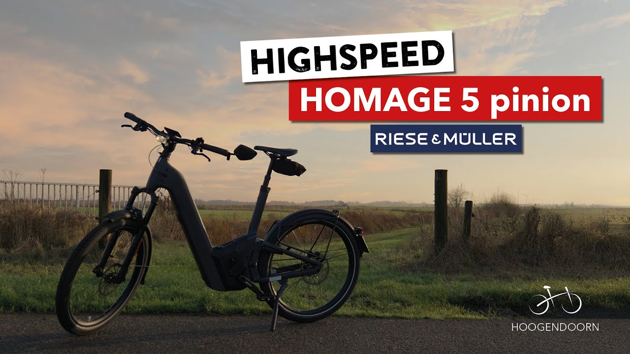 Highspeed: Riese & Müller Homage5 pinion HS