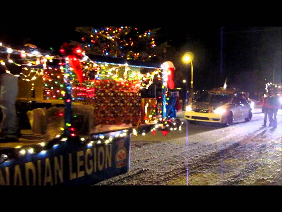 Edson Alberta Santa Parade 2011 YouTube