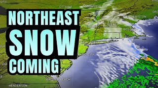 Northeast Snow On The Way