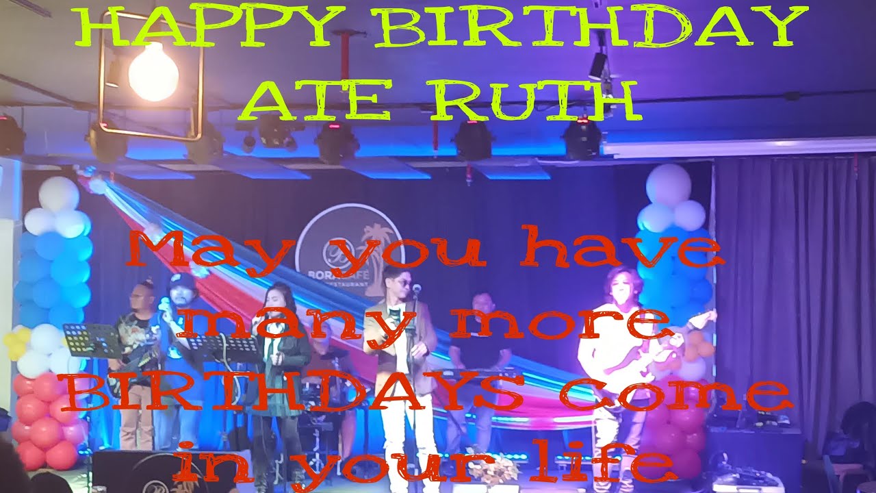 Lagsoy Tv official is LIVE HAPPY BIRTHDAY ATE RUTH - YouTube