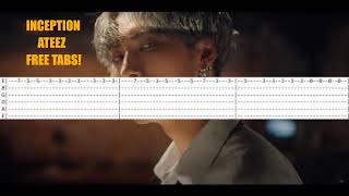 Inception Ateez EASY [TAB] Fingertsyle GUITAR